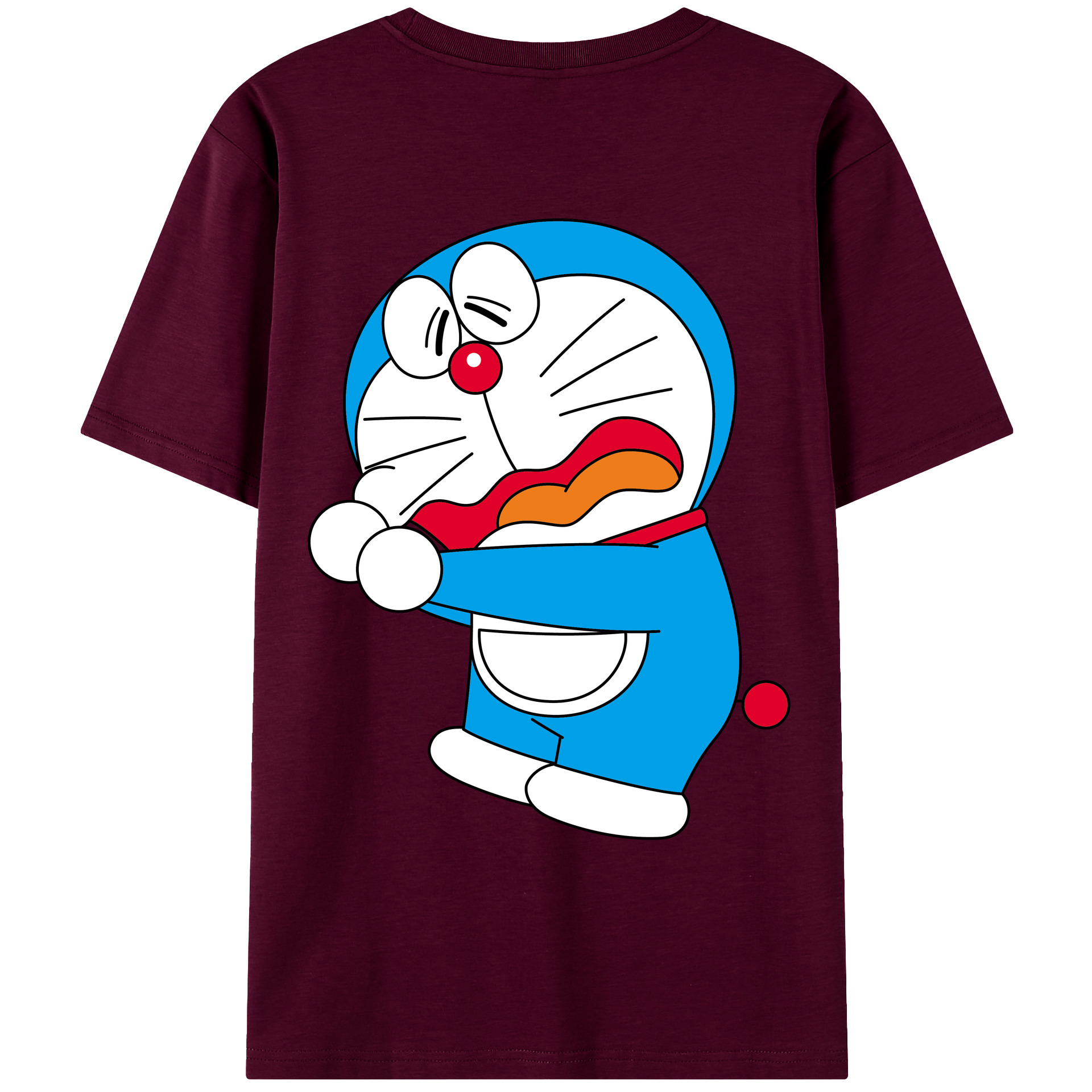 （画像用） ドラえもん Doraemon レディース半袖Tシャツ(バックプリント)